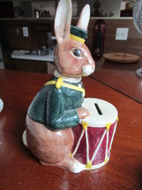Royal Doulton Drummer Bunny Bank - D.6615 - Circa 1967. Marked [a*8] - $94.05