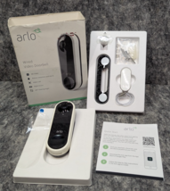 Arlo AVD1001W-100NAS White Motion Detection, Wired Smart Video Doorbell - $241.73 MXN