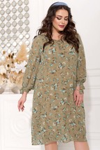 Chiffon dress with a flower print - $36.55