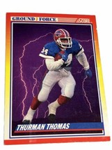 1990 Score Thurman Thomas #322  Football  Buffalo Bills  Ground Force - £1.03 GBP