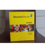 Rosetta Stone Español Spanish version 3 level 1,2,3 personal edition  NI... - £39.31 GBP