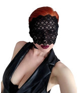 Lace Mask Masquerade Sexy Bdsm Role Play Fetish Boudoir Striptease Bache... - £23.59 GBP