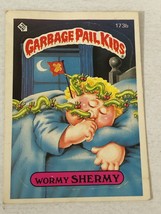 Wormy Shermy Garbage Pail Kids Trading Card 1986 GPK Sticker - $2.48