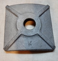 Hubbell Washer Square Curved Cast Ductile Iron Chance 1/2&quot; x 3&quot; x 3&quot; GCW... - $7.99