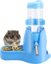 3 in 1 Hamster Hanging Water Bottle Pet Auto Dispenser with Base for Dwa... - £11.90 GBP