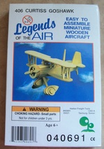 model airplane wood choice of 405 spad sx111,,402 albatros dv,, curtice goshawn  - £7.63 GBP