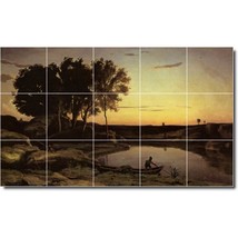 Jean Corot Landscapes Painting Ceramic Tile Mural BTZ02050