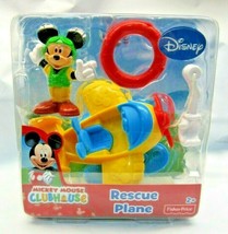 Disney&#39;s Mickey Mouse Clubhouse Rescue Plane Set Age 2+ by Fisher-Price - £19.98 GBP
