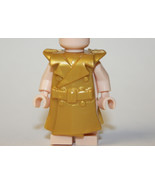Gold Trench Coat For Minifigure Fast Shipping - $3.86