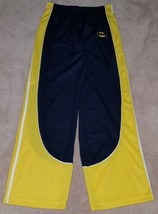 Batman DC Athletic Pants Boys 18/20 (Men&#39;s Small) Navy Blue Yellow White - £16.51 GBP