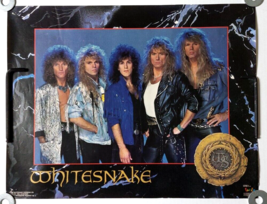 Whitesnake VTG 80&#39;s 1988 Funky Poster #M3157 Still Of The Night Era Cove... - £14.77 GBP