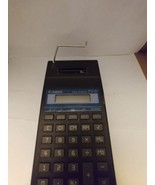 Cannon Electronic Calculator Palm Printer PZ-D Printing Handheld Black V... - $3.80