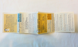 Vintage Betty Crocker Gold Medal Wondra Flour Recipe Fold Out - £15.82 GBP
