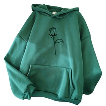 Hoodies For Teen Girls Sweatshirt Women Autumn Long Sleeve Print Long Sleeve O-n - £47.66 GBP