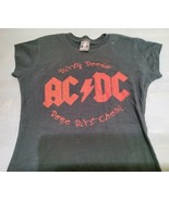 AC/DC Dirty Deeds Rockware Anthill Trading Women’s Black Shirt Size Medium - $23.19