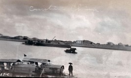 Vintage Negative; Boats In Canton River, Canton China; Circa 1912 - £19.48 GBP