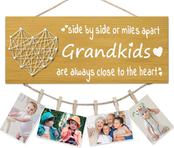 Gifts for Grandma Grandpa from Granddaughter Grandson - Grandkids Pictur... - £14.19 GBP