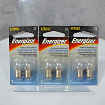 NEW 6 Pack Energizer KPR102 2D Krypton Flashlight Bulbs Light Bulbs - £5.40 GBP