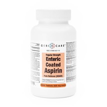 Geri Care Aspirin Pain Reliever Regular Strength Enteric Coated Tablets ... - $15.00