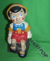 Vintage Walt Disney Productions Pinocchio Painted Ceramic Mold Figurine - £23.35 GBP