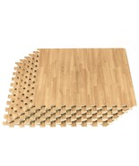 Forest Floor 3/8 Inch Thick Printed Foam Tiles, Premium Wood Grain Inter... - £103.35 GBP