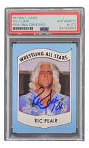 Ric Flair Signed 1982 All Stars Card #27 16x Insc PSA/DNA Auto - £116.29 GBP