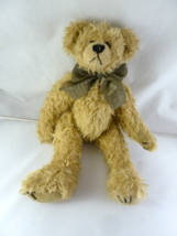 TY Brown Shaggy Bear 1993 with Jointed Arms And Legs 13 Inches brown beige - $10.39