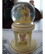 O Holy Night, double Christmas globe in pedestal, Holy Family 1999[*A] - $87.89 CAD