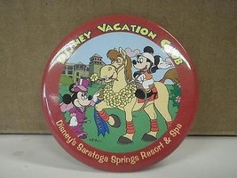 Disney Collector PIN- RETIRED- Disney Vacation CLUB- Saratoga SPRINGS- MINT- H41 - £2.06 GBP