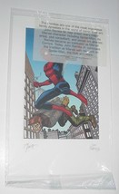 Amazing Spider-Man Lithograph w/ Art By John Romita Sr Rip And Jr Signed By Both - £23.63 GBP