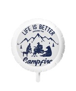 Campfire Memory Floato™ Mylar Balloon, Personalized Outdoor Adventure De... - £24.33 GBP