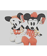 Disney Christmas Mickey &amp; Minnie Mouse 20&quot; Plush Stuffed Animals - $68.58 CAD