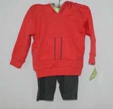 Snopea Sweat Suit 18 months Hoodie Pants Red Green Skateboard Theme - $18.99