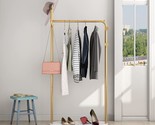 Freestanding Metal Coat Rack With Natural Marble Base, Hall Tree For Hom... - $116.99