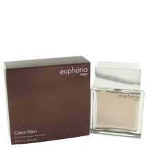 Euphoria by Calvin Klein Eau De Toilette Spray 3.4 oz For Men - £58.94 GBP