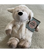NEW Intelex Fuzzy Heatable Cozy Plush Biege Teddy Bear Microwavable Comf... - £13.48 GBP