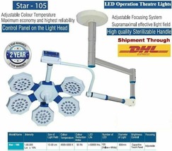 LED OT Lights Single Arm Star -105 LED Surgical lights Operation theater ceiling - $1,633.50