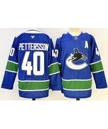 Men&#39;s Elias Pettersson Blue Jersey Vancouver Canucks Uniform - €44,09 EUR
