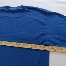 Gildan Activewear FLORENCE FALCON Men's Blue Cotton T-Shirt Long Sleeve Size L image 13