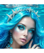 Enchanted Sea Nymph Spirit Companion, Emotional Depth, Intuition &amp; Dream... - $59.99