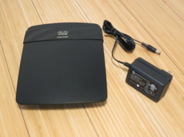 LINKSYS E1500 Mbps 4 PORT 10/100 Wireless N Router CISCO Speed Boost WiFi - £14.85 GBP