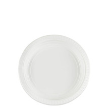 7&quot; Disposable Plastic White Serving Salad Plates 300pcs - £30.12 GBP