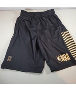 NBA Basketball Shorts Youth XL 18 20 Black and Gold - $21.99