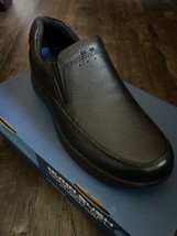 Nunn Bush Comfort Gel Cam Slip-on Men Casual Walking Shoe, Black Leather 8.5M - £34.26 GBP