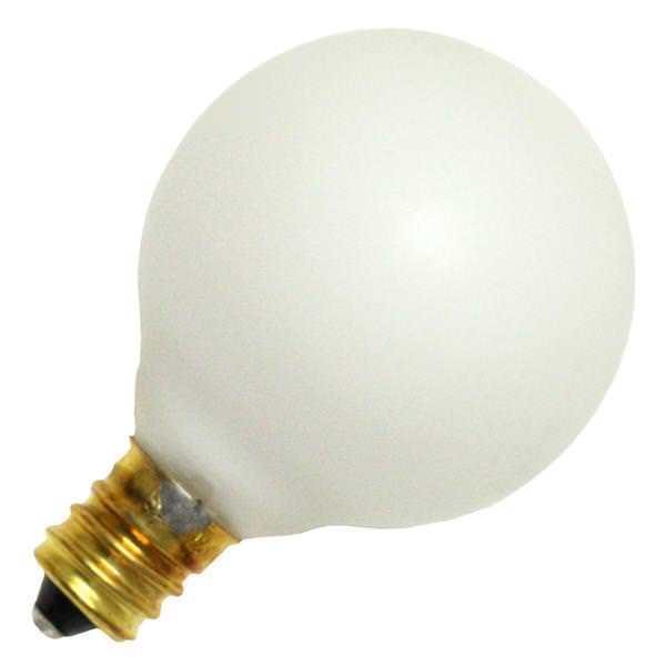 Satco S3830 120V Pear Candelabra Base 10-Watt G12.5 Light Bulb, Outside ... - $1.94