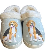 BEAGLE Snugg Slippers for Pet Lovers Memory Foam House Slippers Plush Fa... - $24.99