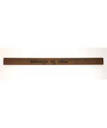 Vintage BRIDGEMAN ICE CREAM Soda Grill Ruler Wood Made in USA Advertising - $20.00