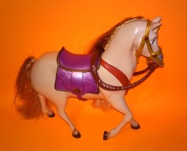 Rapunzel Doll Horse Maximus with purple Saddle - $19.99