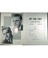 My Fair Lady Vocal Selection Songbook Piano Guitar 1956 Lerner Loewe 508a - $10.00