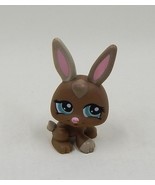 Littlest Pet Shop Tan Bunny Rabbit Blue Eyes Hasbro 2009 LPS - £4.05 GBP